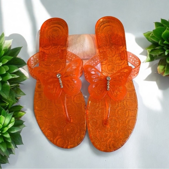 Coach Beautiful Pasarella Butterfly Sandals - Picture 13 of 17